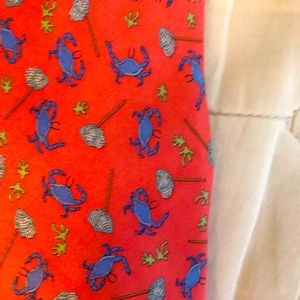 Peter Blair silk crabbing tie